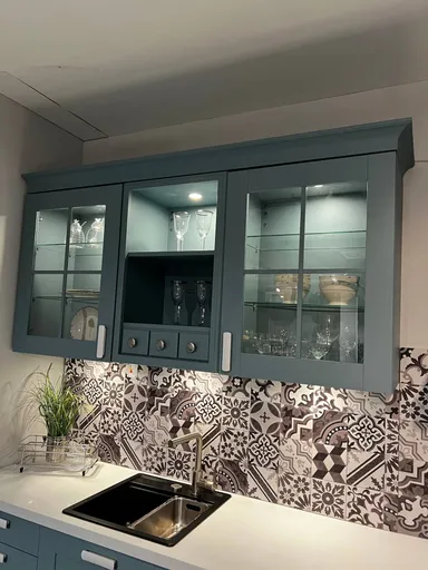 Contur Casa Küchenzeile Blaugrau